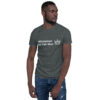 A man wearing jeans and a t-shirt